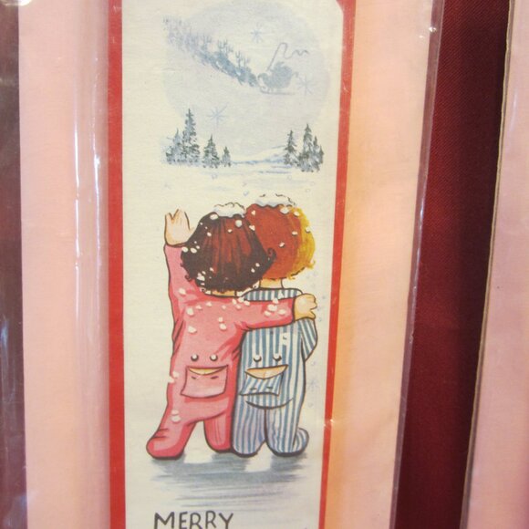 VTG 80'S GRINIKIN MAILABLE ORNAMENTS, HANDMADE, W/ENVELOPE, CUTE IDEA PRESENT - Picture 2 of 4